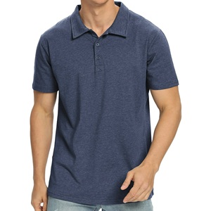 Nouveau design personnalisé polos à manches courtes pour hommes prix bon marché polos décontractés pour hommes polos en coton - Product Image 4