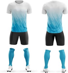 OEM personnalisé vente en gros Thaïlande qualité en gros maillot de football maillot de football vierge séchage rapide hommes uniforme de football pour adultes - Product Image 2