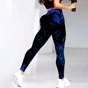 Pantalones de Yoga para mujer, mallas deportivas de cintura alta para gimnasio, mallas sin costuras para mujer, mallas para correr con Control de barriga - Product Image 1