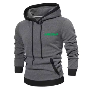 Sweat à capuche unisexe personnalisé streetwear par sublimation, coupe classique de haute qualité, 100 % coton molletonné/éponge française, séchage rapide, hiver - Product Image 1