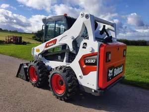 Slightly Used Bobcat S530 Skid <b>Steer</b> Loader For Sale - Product Image 4