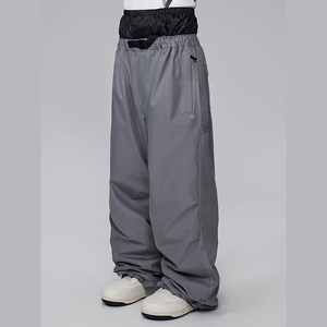 Jean en denim Freerider de montagne pour hommes Pantalon baggy de neige Pantalon baggy de ski imperméable pour hommes Guêtre à la taille - Product Image 4