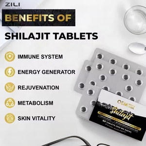 Tabletas de Shilajit Puro al Por Mayor OEM, Tabletas de Resina de Shilajit 100% Naturales, Ricas <span class=keywords><strong>en</strong></span> Minerales, Potenciador de Energía - Product Image 4