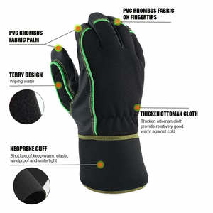 ถุงมือหนังป้องกันการตัดโลโก้ออกแบบตามสั่งสำหรับใช้งานประจำวันและกลางแจ้งจากปากีสถานจากซัพพลายเออร์โดยตรง - Product Image 4