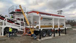 Silo de Cemento Móvil Horizontal de Acero Galvanizado, Portátil, con Capacidad de 39 Toneladas, para Proyectos de Construcción, Almacenamiento de Cemento de Alta Eficiencia - Product Image 3