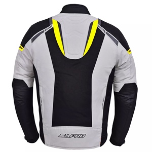 Chaqueta de Motocicleta Deportiva Impermeable para Hombre, de Tela Corta, con Tiras Reflectantes y Protección Blindada, Talla Grande - Product Image 2