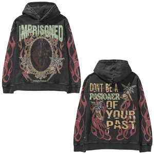 Best Quality Oversized <b>Thermal</b> <b>Top</b> Design Premium Hoodie for Men Ripped Raw Edge Graphic for Winter Season - Product Image 6