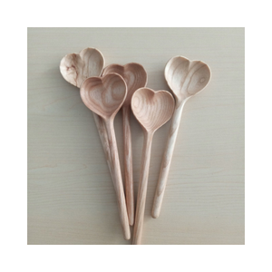 Ustensiles de cuisine en bois de teck naturel pour la cuisine Cadeau écologique Cuillères en bois Ustensiles de cuisine en bois durables - Product Image 4