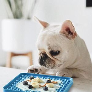 <b>Silicone</b> Dog Licking <b>Mat</b> Wholesale BPA Free Pet Slow Feeding <b>Mat</b> Non Slip Easy Clean Calming Pad for Dogs and Cats - Product Image 2