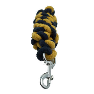Long Lead <b>Rope</b> Brass with Solid Customized <b>Heavy</b> <b>Duty</b> Super Soft Cotton 10 Foot Horse Riding - Product Image 3