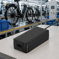 Chargeur de vélo électrique de bureau XVE OEM 42V pour batterie Li-ion 36V avec protection SCP OVP OCP certifiée CE FCC ROHS CB