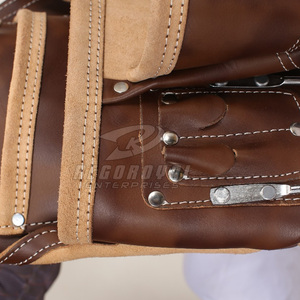 Bolsa de carpintero de alta resistencia para herramientas Cinturón DE TRABAJO Portaherramientas de utilidad para trabajadores de la construcción - Product Image 4