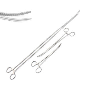 Instrumento médico fórceps con trinquete para kits quirúrgicos de hospital Instrumento médico de acero inoxidable fórceps con trinquete - Product Image 1