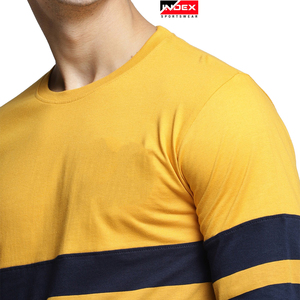 Nouvelle arrivage de T-shirts pour hommes de grande taille et lourds 100% coton personnalisé col rond manches longues qualité supérieure respirant séchage rapide décontracté - Product Image 5