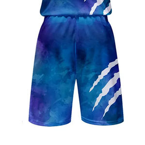 Uniforme de basket-ball unisexe sublimé pour ensembles de débardeurs et de shorts, vêtements de sport athlétiques, uniforme de basket-ball imprimé en grande taille - Product Image 4