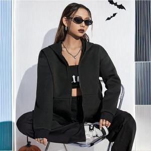 Nueva Sudadera con capucha en blanco de 400gsm de peso pesado 2025 tendencia de moda para hombre con cremallera y capucha de manga larga más suéter de Cachemira Sudadera con capucha de algodón - Product Image 5