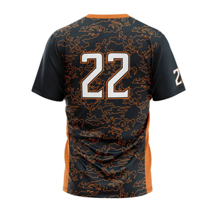 T-shirt de sport pour homme, entraînement en salle de sport, séchage rapide, polyester respirant, course à pied, athlétique, t-shirt d'équipe, OEM/ODM disponible - Product Image 6