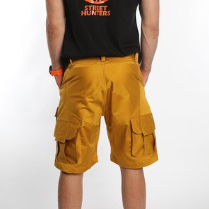 Men's Women's Casual Loose Fit Mid Waist Solid Six Pocket 100% Cotton Breathable <b>Cargo</b> <b>Shorts</b> OEM Custom Service Anti-Wrinkle - Product Image 4