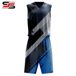 100% Polyester meilleure qualité basket-ball uniforme sport haute qualité sur mesure nouveau Design basket-ball uniforme - Product Image 5
