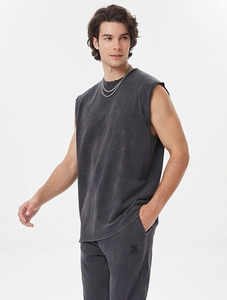 Camisetas sin mangas de algodón vintage para hombre, para gimnasio, entrenamiento, culturismo, deportivas, formales, transpirables, ecológicas, de alta calidad - Product Image 3