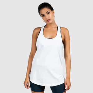 Wholesale Summer Women's Clothing Set Custom LOGO Sexy Sleeveless Tank Top And Drawstring <b>Shorts</b> T-Shirt Style For Gym Use - Product Image 1