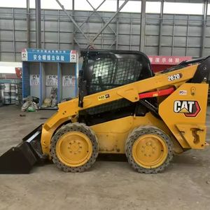 new CAT 289D3 4x4 Heavy-Duty Skid Steer <b>Loader</b> 1 1-4 Ton Load Capacity Hydraulic Front <b>Loader</b> Pump Mini <b>Tractor</b> <b>Backhoe</b> <b>Loader</b> - Product Image 2