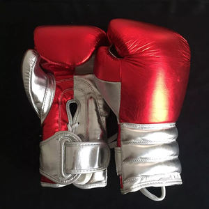 Gants de boxe en cuir rouge sur mesure pour adultes gants de boxe pour compétitions de combat professionnelles gants de boxe vente en gros - Product Image 1
