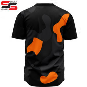 เสื้อเจอร์ซีย์บาสเก็ตบอลพิมพ์ซับลิเมชันตามสั่งสำหรับการแข่งขันกีฬาเบสบอลระดับโลกแบบคลาสสิก - Product Image 4