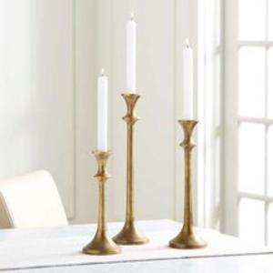 Superbe bougeoir en laiton fabriqué à la main avec des sculptures détaillées, idéal pour la décoration de la maison de luxe, les décorations festives et aux chandelles - Product Image 5