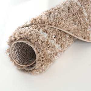 Alfombra Peluda Marroquí Beige de 820 cm (60x110 cm), Cómoda para Decoración del Hogar - Product Image 1