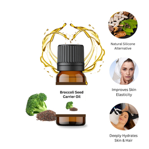 Aceite de semilla de brócoli puro y natural Aceite portador prensado en frío Precios a granel Exportación al por mayor de La India - Product Image 2