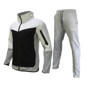 Survêtement en polyester pour hommes, tissu durable, évacuation de l'humidité, coupe confortable OEM ODM, vêtements de sport personnalisés en gros directement à l'usine - Product Image 3