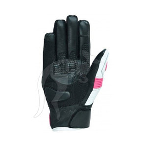 Guantes de moto de cuero de diseño personalizado de nuevo estilo, guantes de moto de protección de manos de dedo completo de cuero suave - Product Image 3