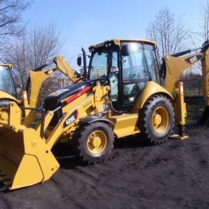 Chargeuse-pelleteuse CAT 432 d'occasion Excellente traction, cabine confortable et prête à travailler - Product Image 5