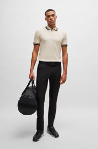 Polo T Shirt Logo personnalisé Hommes Polo à manches courtes T-shirt Slim Fit Respirant Haut en coton pour tenue décontractée Polo T Shirt - Product Image 3