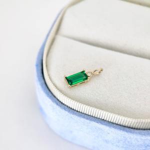 925เครื่องประดับจี้เงินแท้แบบคลาสสิกสำหรับผู้หญิง925เงินสเตอร์ลิงสีเขียวพลอยนิลสไตล์ Boho ทำมือของขวัญ - Product Image 6