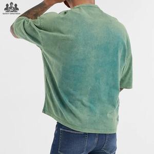 Camiseta Casual para Hombre con Lavado Ácido 2026 |   Camiseta de Punto 100% Algodón Estilo Vintage |   Transpirable y Ecológico |   Marca Privada OEM - Product Image 3