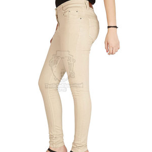 Concevez Votre Propre Jean Léger pour Femmes Vente Chaude Jean Slim Fit en Denim Fabriqué pour Femmes - Product Image 4