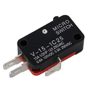 Microinterruptor de acción rápida de 15A, de plástico - Product Image 2