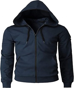 Sudadera con capucha de algodón y poliéster para mujer, prenda deportiva con diseño de bolsillo y bordado personalizado, de alta calidad, Color sólido, nueva y elegante, 100% - Product Image 1
