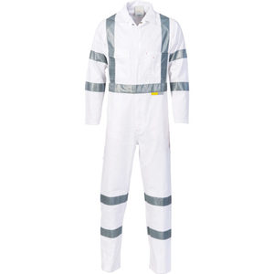 Vêtements de sécurité réfléchissants haute visibilité en coton polyester de qualité supérieure Combinaison microporeuse imperméable - Product Image 2