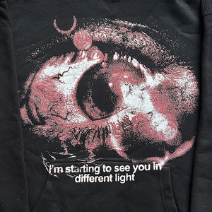 Sweat-shirt à capuche oversize en tricot lourd pour homme, imprimé graphique, streetwear, anti-boulochage, respirant, personnalisable - Product Image 3