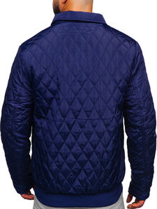 Chaqueta acolchada de invierno para exteriores informal para hombre, con capucha y cierre de cremallera, transpirable, personalizable, brillante - Product Image 5