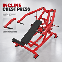 Machine de musculation commerciale à charge libre pour press à la poitrine inclinée, équipement d'entraînement de force pour salle de sport et centre de fitness