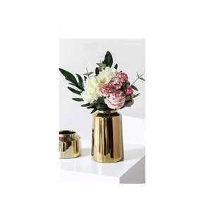 Jarrón de aluminio de diseño moderno, decoración de Metal atemporal, florero personalizado, jarrón elegante personalizado para el hogar y la Oficina - Product Image 1