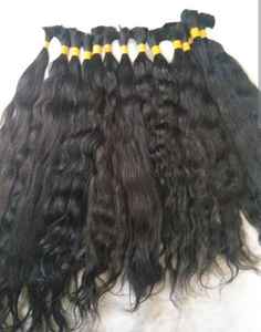 Acheter 28-30 Pouces Vague Droite Sud Indien Vierge Remy Extensions de Cheveux Naturel Noir Couleur en Ligne - Product Image 1