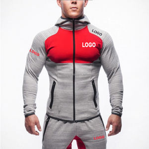 ชุดวอร์มผู้ชายผ้าฝ้าย 100% ทรงเข้ารูป พิมพ์ลายเรียบ สไตล์สปอร์ต อุ่นสบาย 2 ชิ้น คอลเลคชั่นฤดูใบไม้ร่วงปี 2025 - Product Image 1