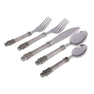 Luxurious Stainless Steel Flatware <b>Set</b> Copper-Plated Wedding Cutlery Including <b>Fork</b> <b>Knife</b> for Restaurants Business Gifts - Product Image 5