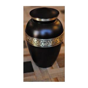 Nueva apariencia con diseño de precio razonable y artículos funerarios de urna de oro hechos a mano Diseño personalizado de cremación de urna de aluminio con calidad superior - Product Image 4