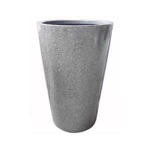 Vendedor caliente Ecológico Durable Estilo rústico Macetas de fibra de vidrio Forma fácilmente móvil 3PCs Set Uso de jardín al aire libre suministrado - Product Image 6